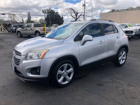 2015 Chevrolet Trax for sale at C J Auto Sales in Riverbank CA