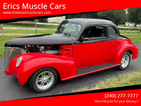 1939 Chevrolet Master Deluxe for sale at Erics Muscle Cars in Clarksburg MD