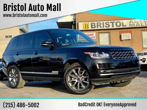 2016 Land Rover Range Rover for sale at Bristol Auto Mall in Levittown PA