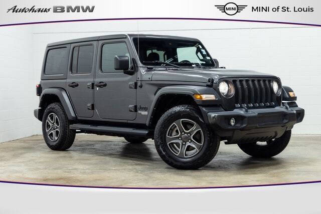 2021 Jeep Wrangler Unlimited for sale at Autohaus Group of St. Louis MO - 40 Sunnen Drive Lot in Saint Louis MO