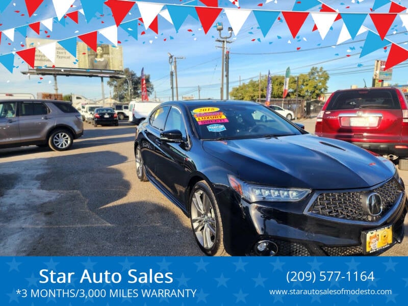 2018 Acura TLX for sale at Star Auto Sales in Modesto CA