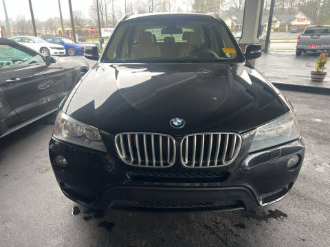 2014 BMW X3 for sale at J Franklin Auto Sales in Macon GA