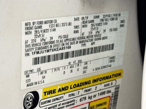 2019 Ford Expedition Platinum