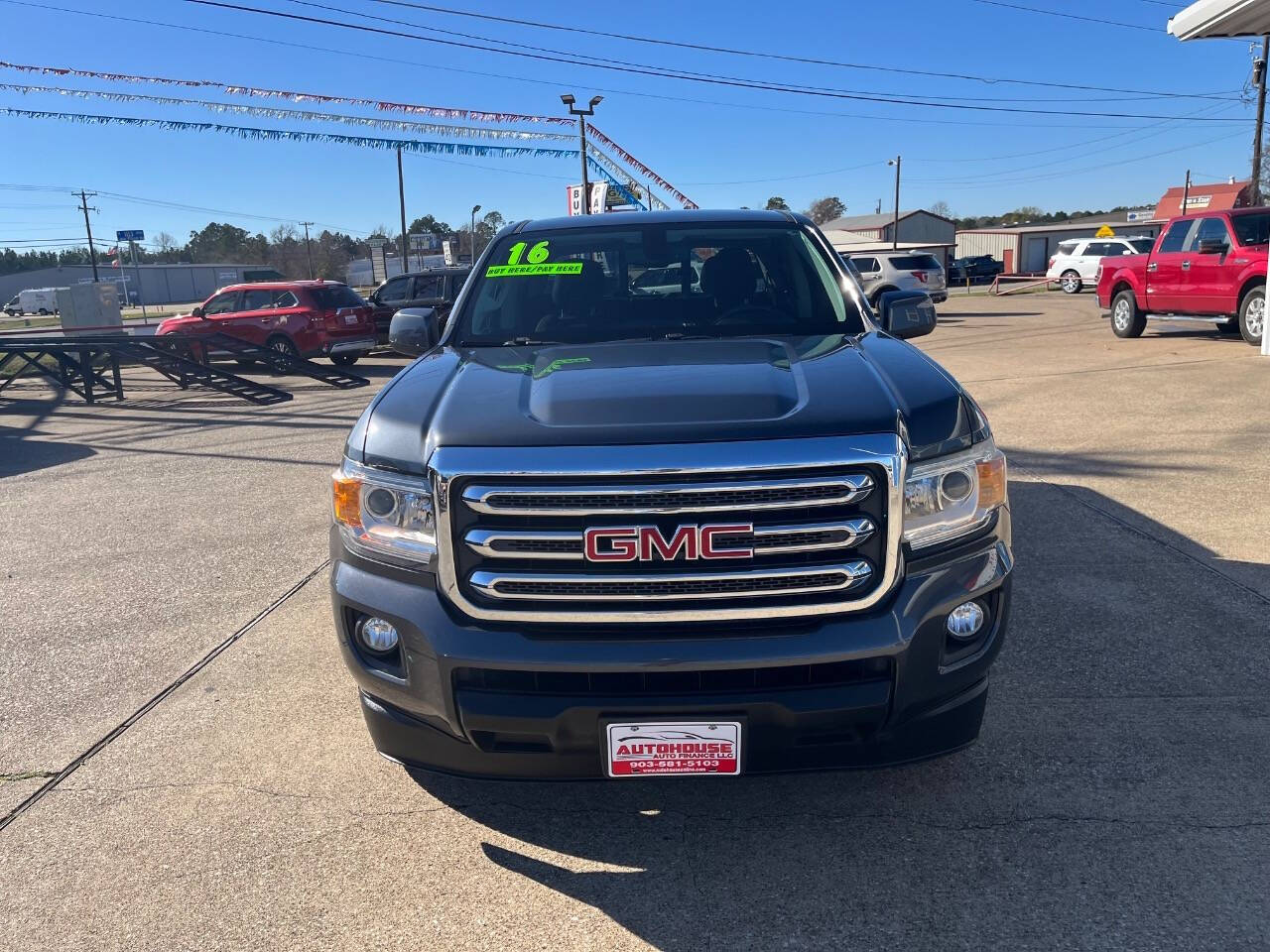 2016 GMC Canyon for sale at Autohouse Auto Finance in Tyler, TX