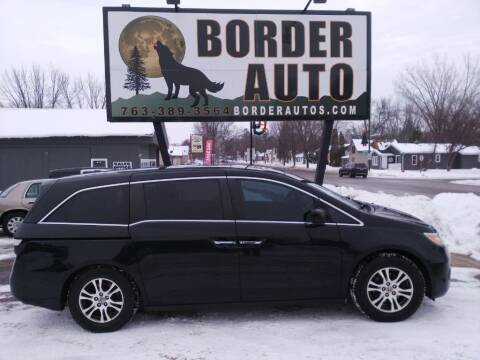 2012 Honda Odyssey for sale at Border Auto of Princeton in Princeton MN