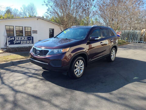 2011 Kia Sorento for sale at TR MOTORS in Gastonia NC