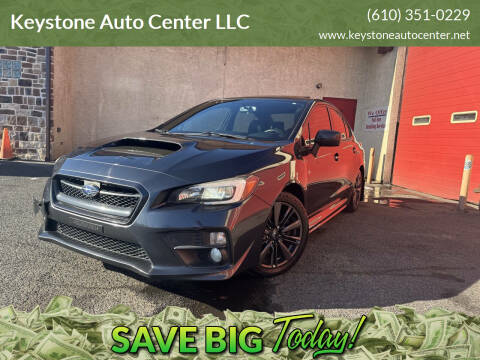2015 Subaru WRX for sale at Keystone Auto Center LLC in Allentown PA