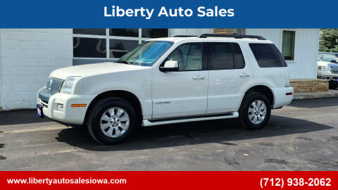 2008 Mercury Mountaineer for sale at Liberty Auto Sales in Merrill IA