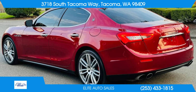 2016 Maserati Ghibli S