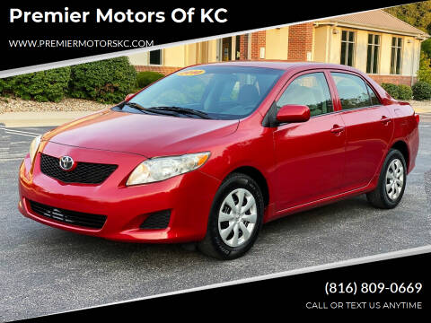 2010 Toyota Corolla for sale at Premier Motors of KC in Kansas City MO