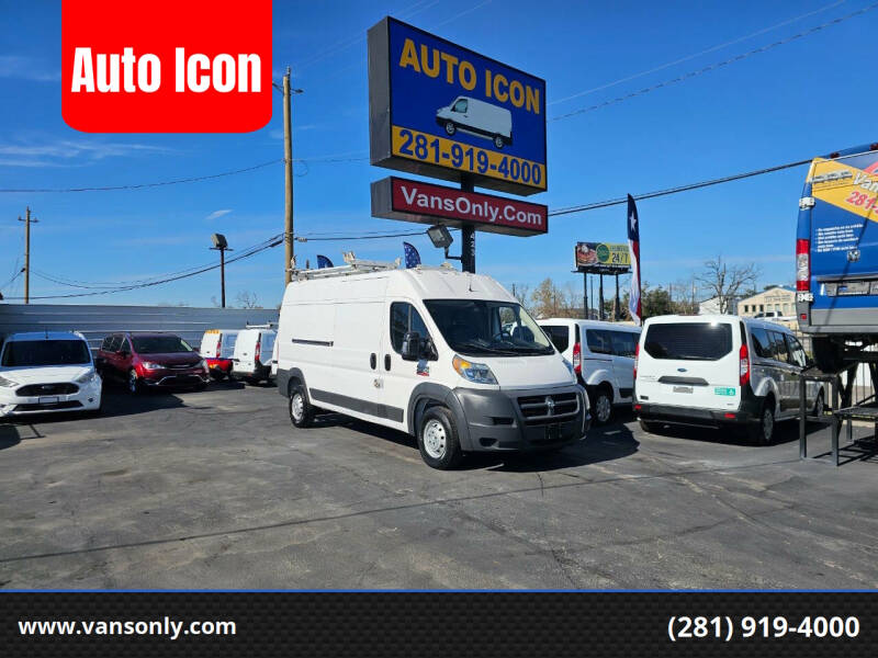 2016 RAM ProMaster for sale at Auto Icon in Houston TX