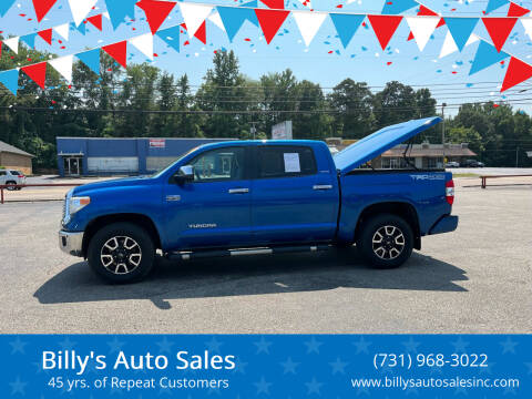 2016 Toyota Tundra for sale at Billy's Auto Sales in Lexington TN