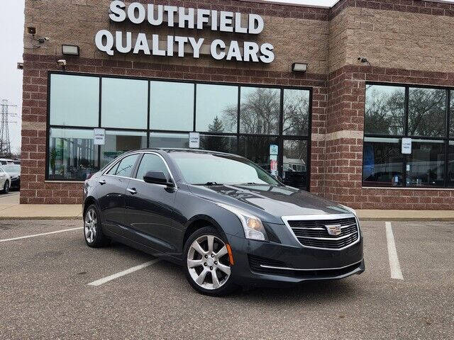 2015 Cadillac ATS for sale at SOUTHFIELD QUALITY CARS in Detroit MI