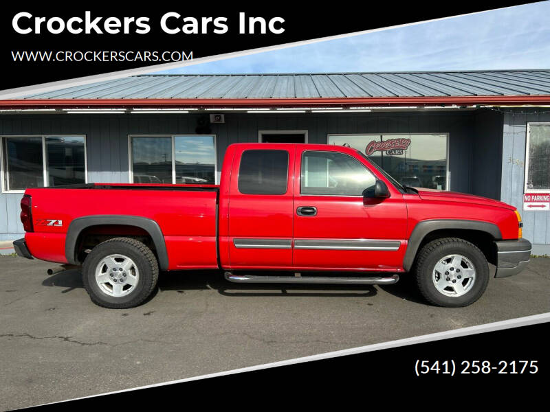 2004 Chevrolet Silverado 1500 for sale at Crockers Cars Inc in Lebanon OR