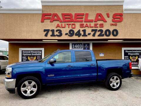2018 Chevrolet Silverado 1500 for sale at Fabela's Auto Sales Inc. in South Houston TX