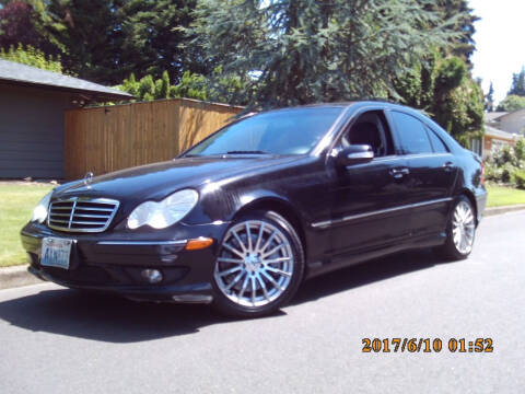 2007 Mercedes-Benz C-Class for sale at Redline Auto Sales in Vancouver WA