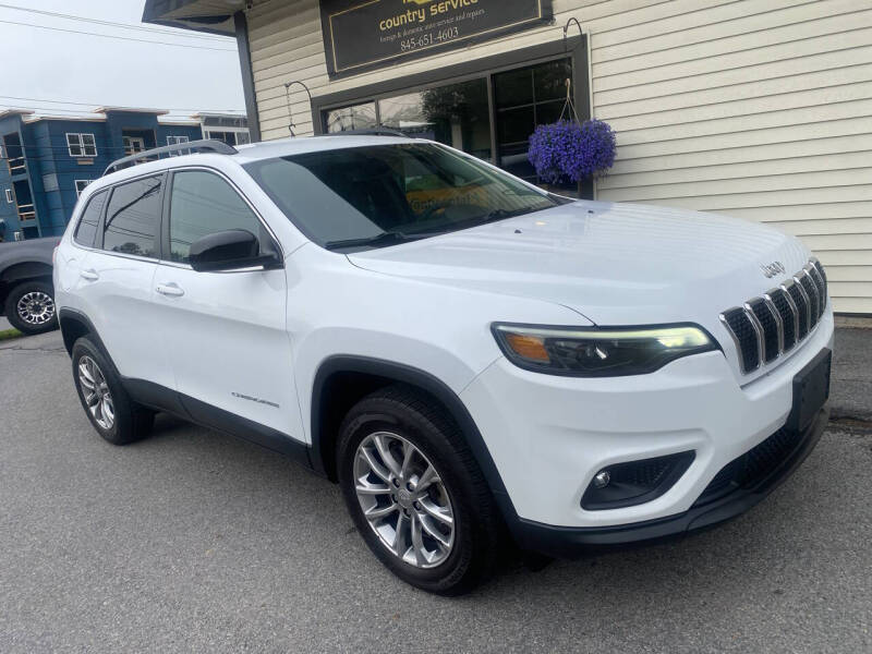 Used 2022 Jeep Cherokee Latitude Lux with VIN 1C4PJMMX2ND515334 for sale in Florida, NY