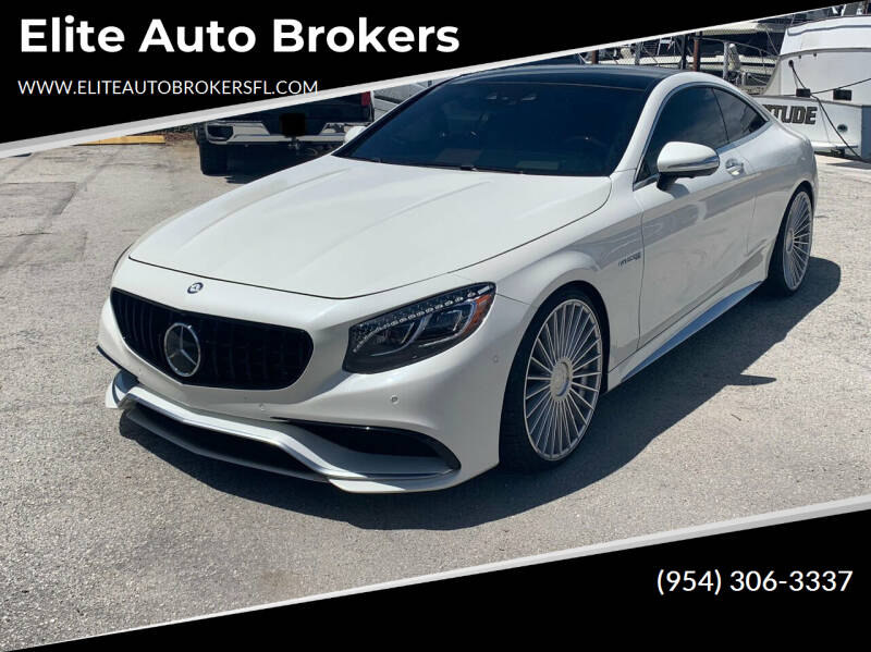 2016 Mercedes-Benz S-Class for sale at Elite Auto Brokers in Oakland Park FL