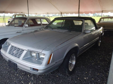 1984 Ford Mustang for sale at Custom Rods and Muscle in Celina OH