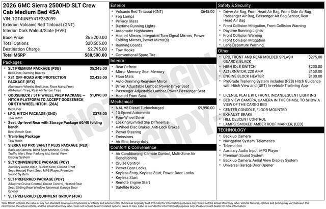 2026 GMC Sierra 2500HD