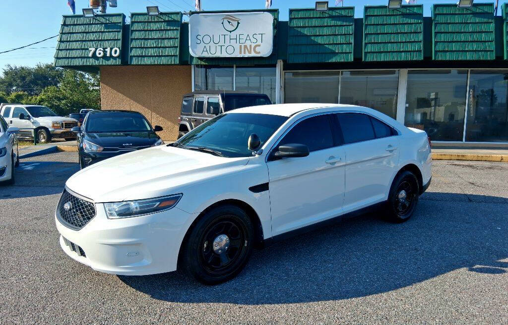 White 2019 Ford Taurus Police Interceptor Police Interceptor 4dr Sedan 1