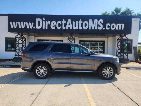 2017 Dodge Durango for sale at Direct Auto in Biloxi MS