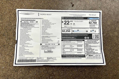 2026 Chrysler Pacifica Select