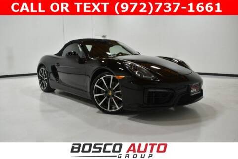 2016 Porsche Boxster for sale at Bosco Auto Group in Flower Mound TX