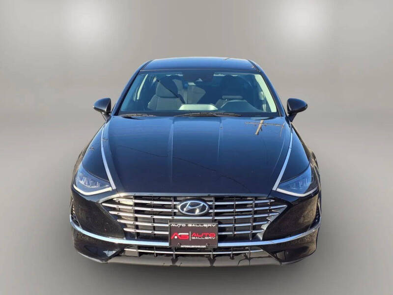 2022 Hyundai Sonata Hybrid Blue