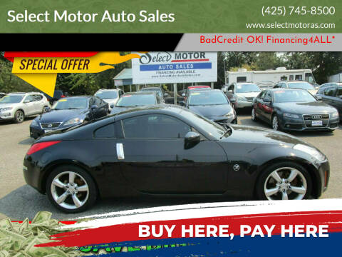 2006 Nissan 350Z for sale at Select Motor Auto Sales in Lynnwood WA