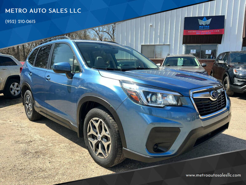 2019 Subaru Forester for sale at METRO AUTO SALES LLC in Lino Lakes MN