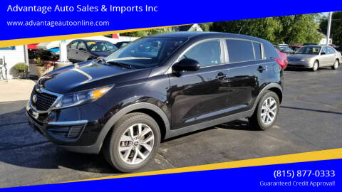 2016 Kia Sportage for sale at Advantage Auto Sales & Imports Inc in Loves Park IL