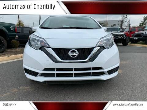 2019 Nissan Versa Note for sale at Automax of Chantilly in Chantilly VA