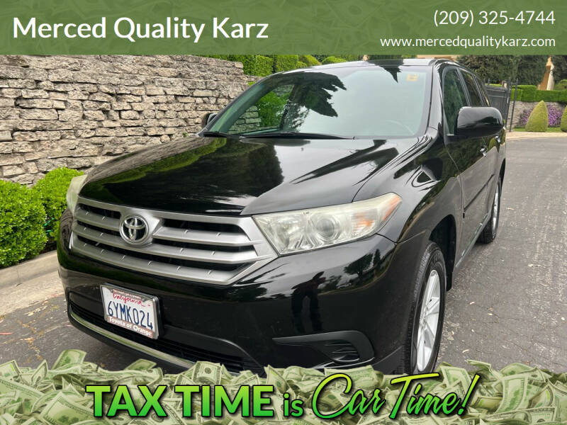 2013 Toyota Highlander for sale at Merced Quality Karz in Merced CA