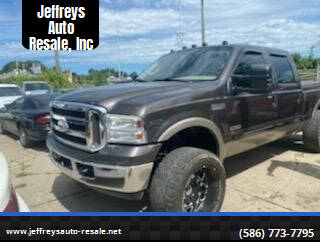 2005 Ford F-250 Super Duty for sale at Jeffreys Auto Resale, Inc in Clinton Township MI