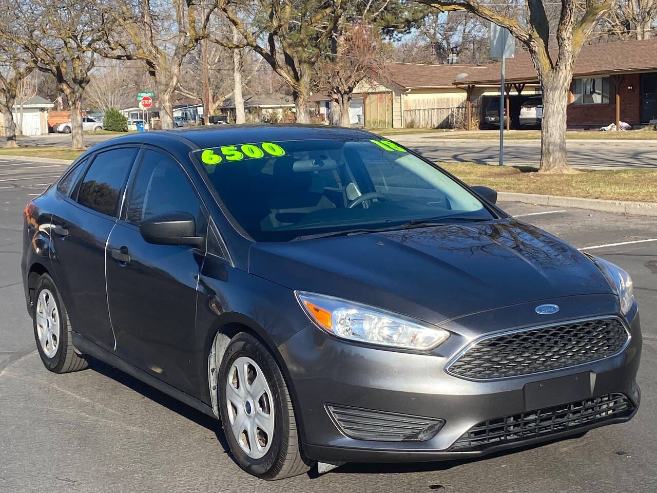 Dk. Gray 2018 Ford Focus S S 4dr Sedan 1