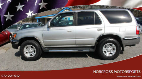 2001 Toyota 4Runner for sale at NORCROSS MOTORSPORTS in Norcross GA