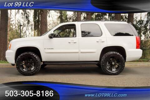 2008 GMC Yukon for sale at LOT 99 LLC in Milwaukie OR