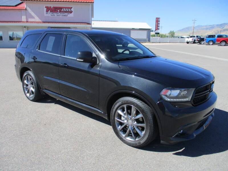 2014 Dodge Durango for sale at West Motor Company in Hyde Park UT
