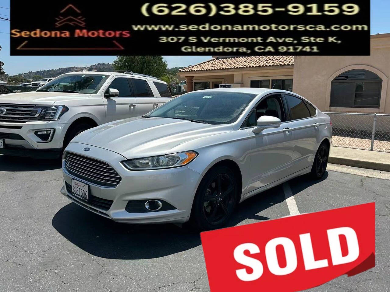 2016 Ford Fusion for sale at Sedona Motors in Glendora, CA