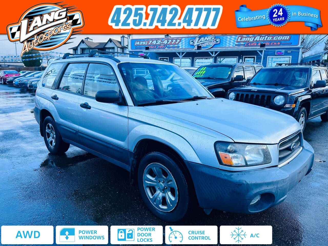 2004 Subaru Forester for sale at Lang Autosports in Lynnwood, WA