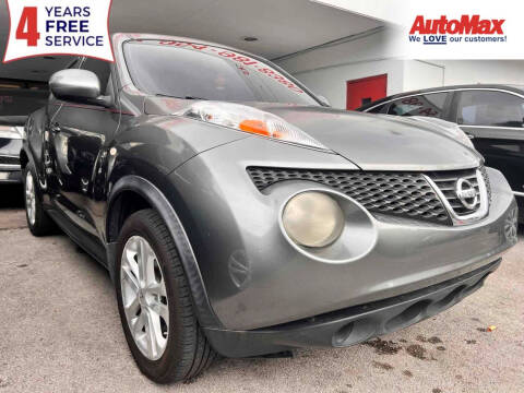2012 Nissan JUKE for sale at Auto Max in Hollywood FL