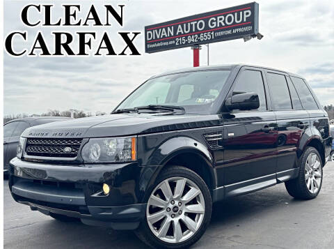 2013 Land Rover Range Rover Sport for sale at Divan Auto Group in Feasterville Trevose PA