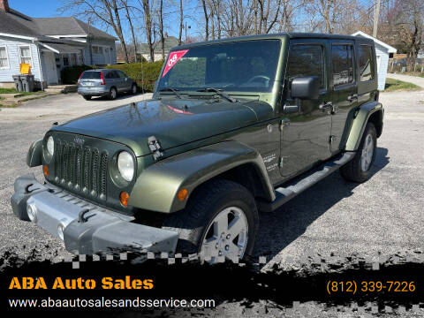 2008 Jeep Wrangler Unlimited for sale at ABA Auto Sales in Bloomington IN