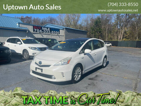 2012 Toyota Prius v for sale at Uptown Auto Sales in Charlotte NC