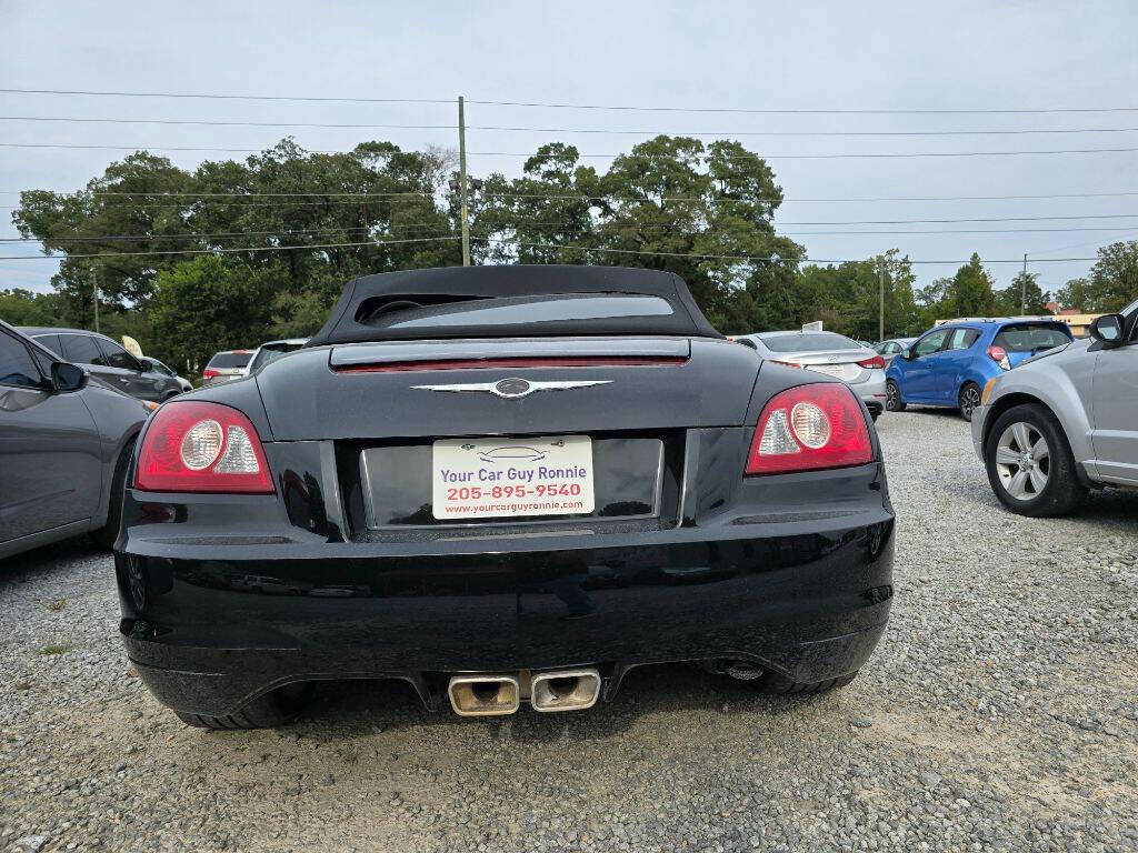 2005 Chrysler Crossfire for sale at YOUR CAR GUY RONNIE in Alabaster, AL