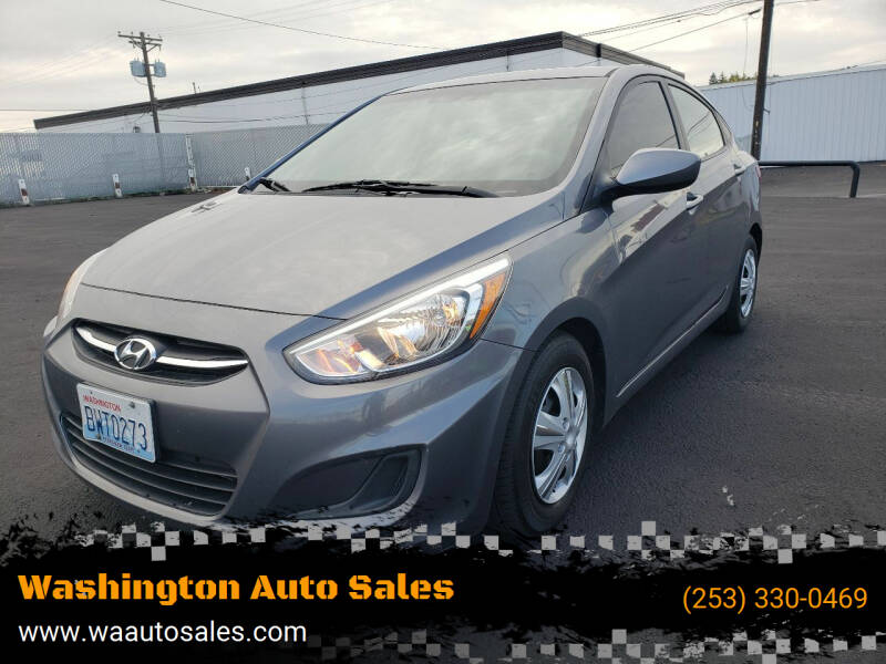 2015 Hyundai Accent for sale at Washington Auto Sales in Tacoma WA