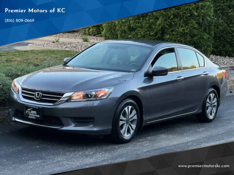 2014 Honda Accord for sale at Premier Motors of KC in Kansas City MO