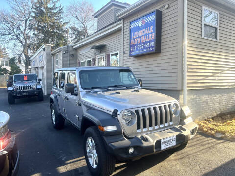 2018 Jeep Wrangler Unlimited for sale at Lonsdale Auto Sales in Lincoln RI