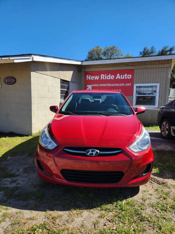 2015 Hyundai Accent for sale at New Ride Auto in Garden City GA